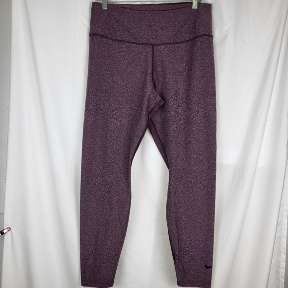 Nike Pants - Nike Dri-Fit Ten Less Plastic Bottles One Legend Pant Leggings Purple Si…